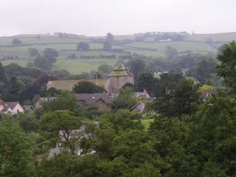 St. Georges Church from the Castle Bailey